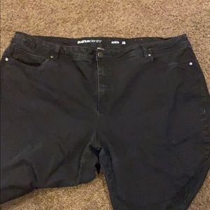 Black Size 28 AvenueDenim Ankle jeans size 28